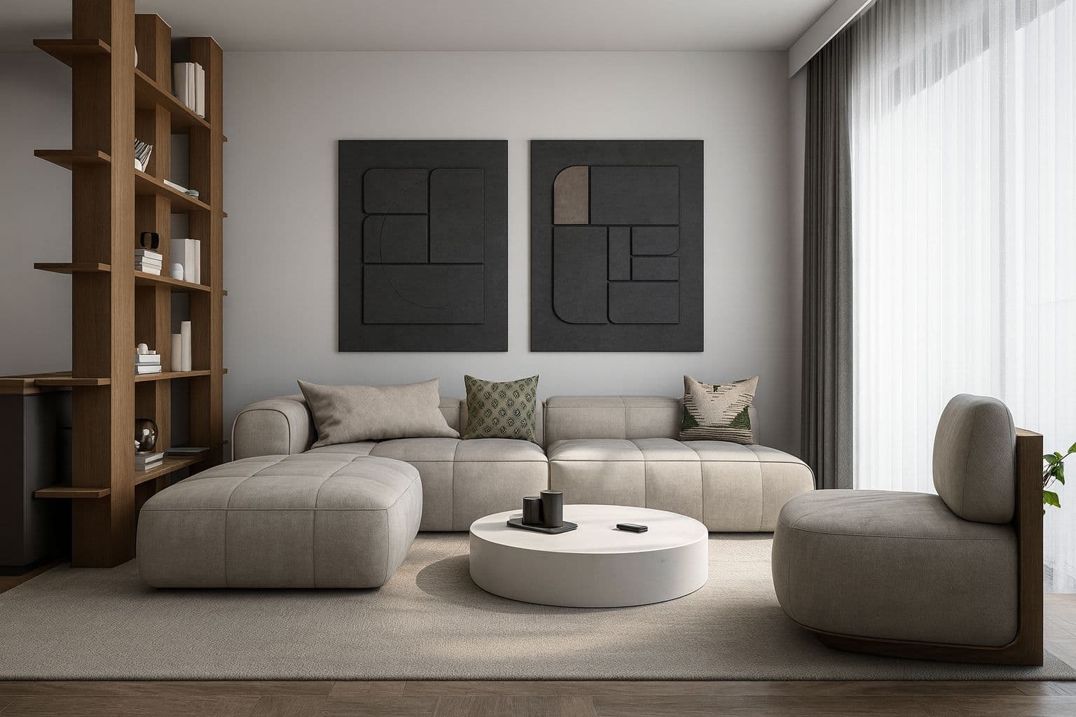 Interior render – Angle A